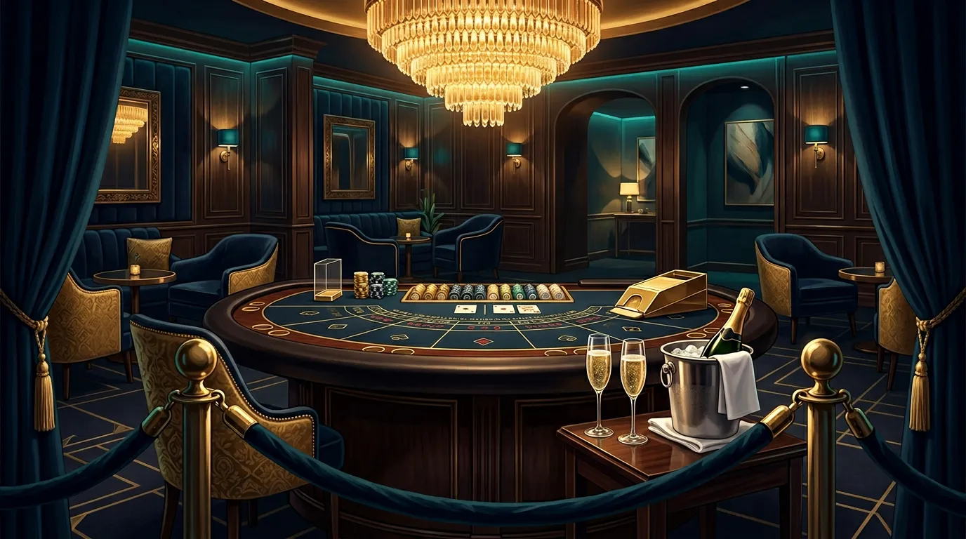 Golisimo VIP high-roller private casino room
